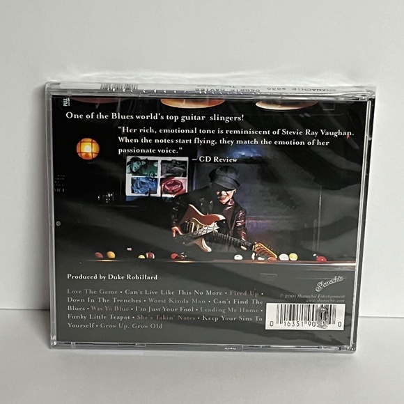 Vintage 2001 Debbie Davies Love the Game CD New Sealed Electric Blues Music Y2K - Picture 2 of 8